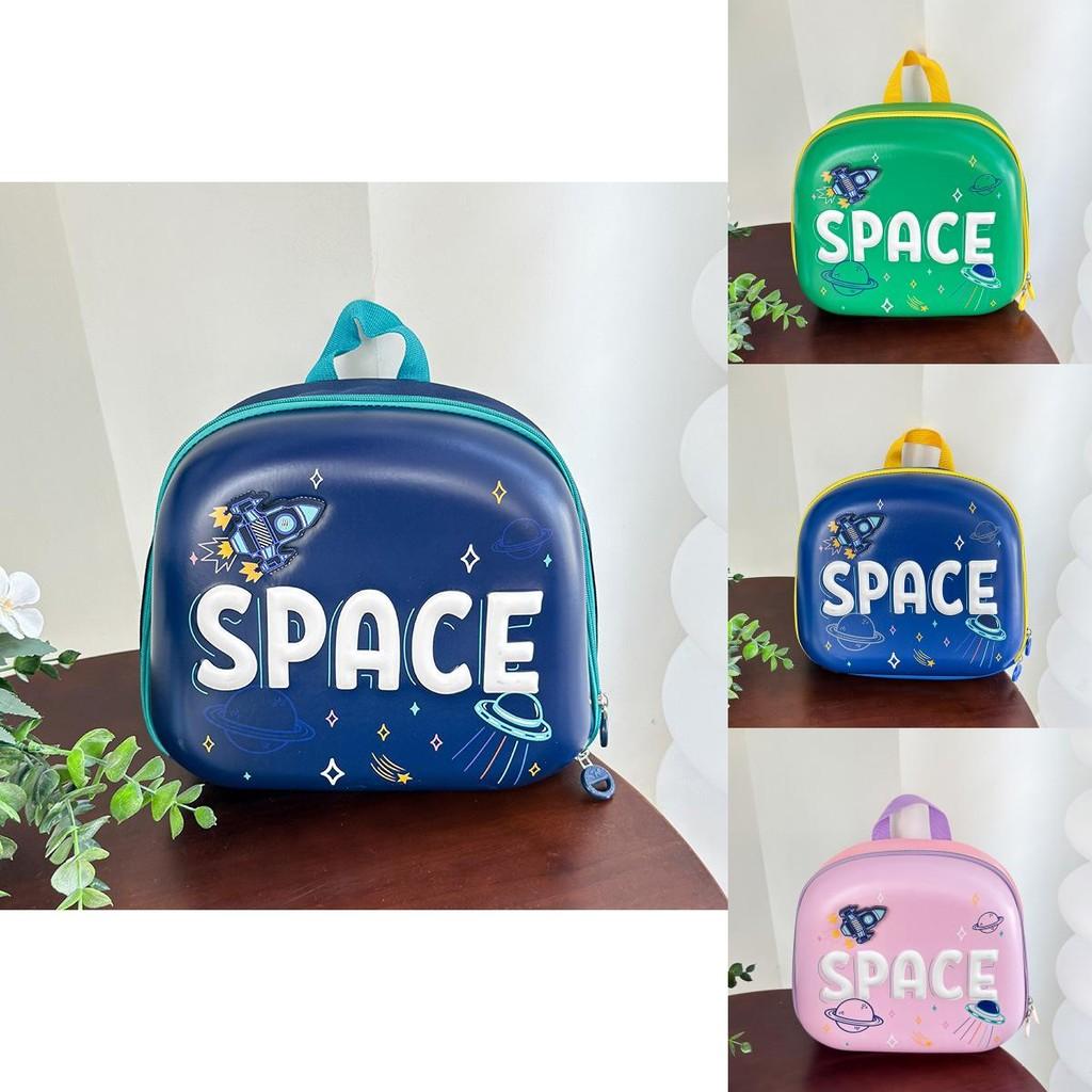 Delightful 3d Cartoon Backpack For Kids Lightweight Nylon Design For School Use
