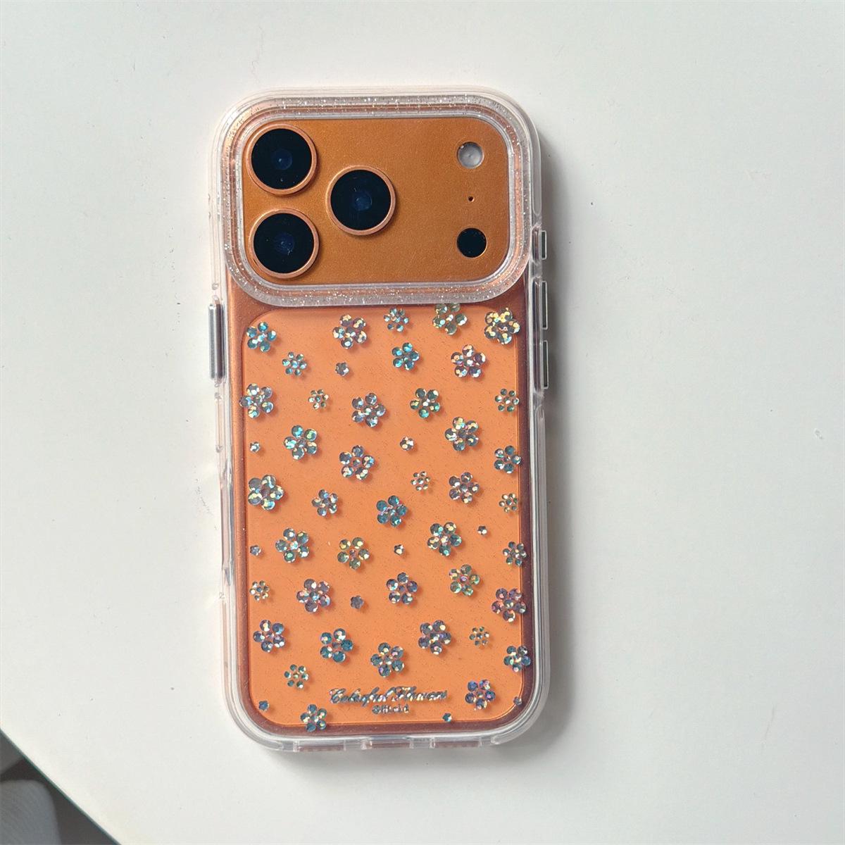 

Elegant Floral Phone Case for iPhone 17/16 ProMax: Round Edges, Drop-Proof, Colorful Design iPhone 17