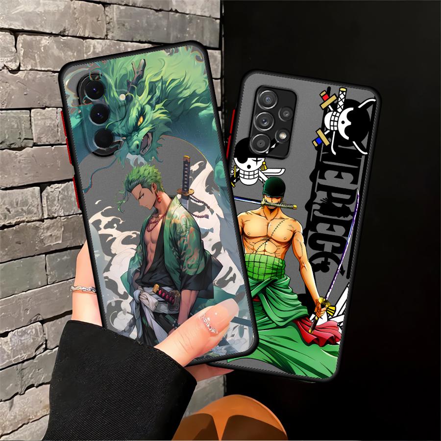 One Piece Cool Luffy Phone Cover Case for Samsung Galaxy A53 A16 A15 A35 A34 A36 A56 A55 A52S A72 A73 A33 A14 A23 A17 A52 A54