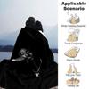 1pc 2PacHip Hop Blanket Soft Lightweight All Season Multi Purpose Throw for Sofa, Bed, Office & Picnics, French Style with Iconic Album Art & Quotes