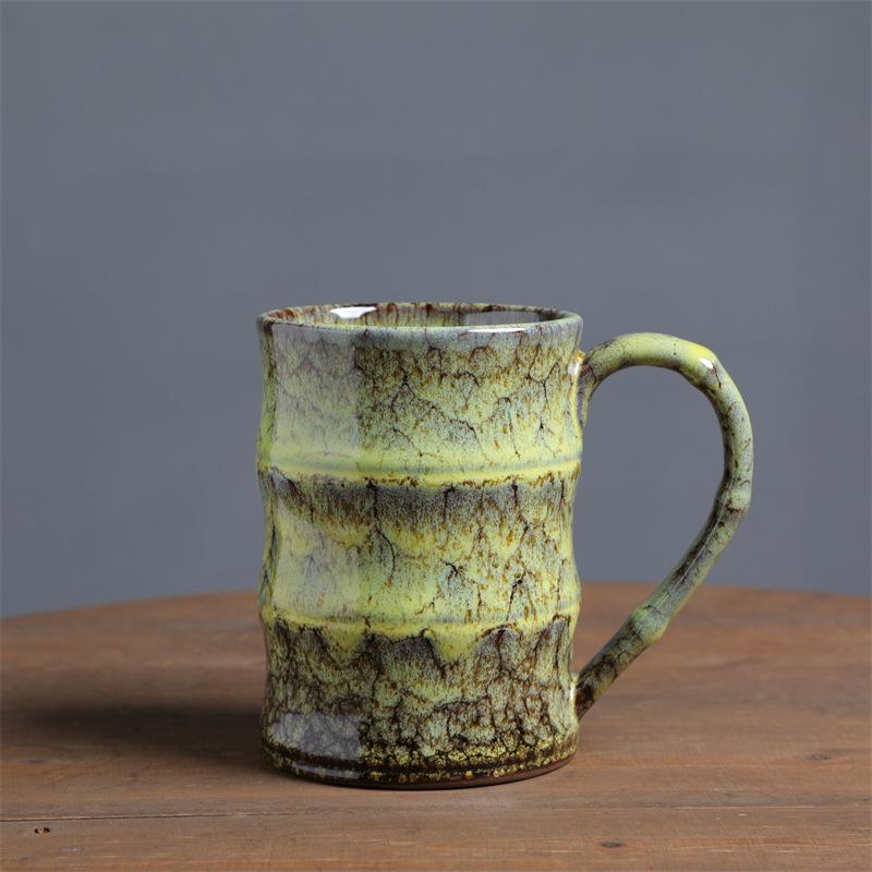 Large-Capacity Ceramic Kiln Change Water Cup Creative Coffee Cup Hot-Selling Ceramic Cup Creative Cup