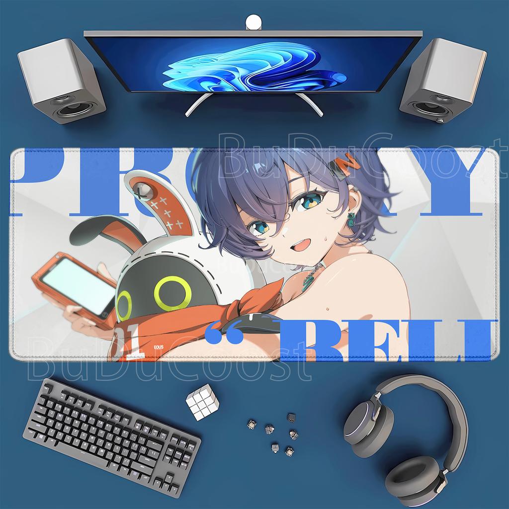 Zenless Zone Zero ZZZ Mousepad xmm overlock Keyboard XXL Anime Girl Hoshimi Miyabi Astra Yao Ellen Joe Rubber Desk Mat