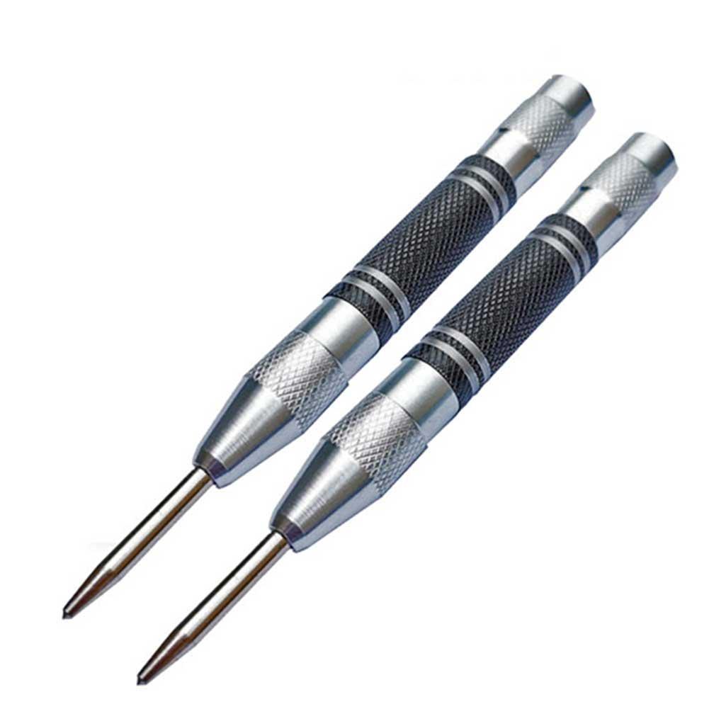 

130mm Center Punch 2Pc 4mm Pin Aluminum Black Brass