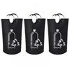 1/2/3Pcs 82L Folding Bottle Storage Basket, Kitchen Waste Bottle Recycling Bag with Soft Handles, Portable Wastewater Bottle Collector