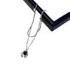 All-Season Double-Layered Abstract Necklace - Popular Lightweight Luxury Clavicle Chain for Women