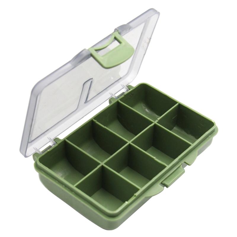 Fishing Tackle Box Hooks Storage Box Carp Fishing Tackle Box Baits Boxes for Fishing Equipment 105x65x24mm Tackle Tools