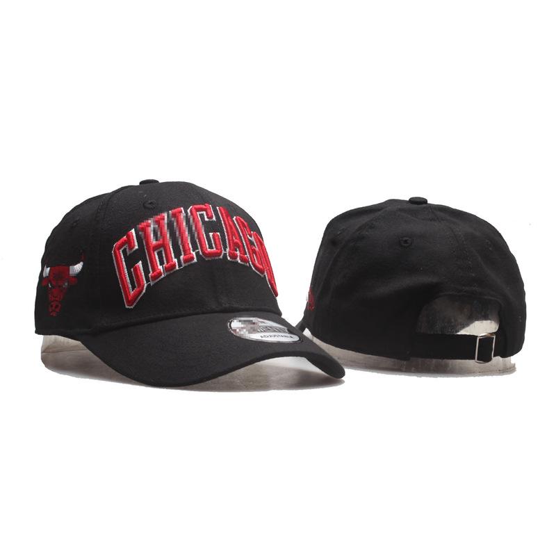 Embroidered Flat Brim NBA Cap for Men & Women - New American Hip Hop Style