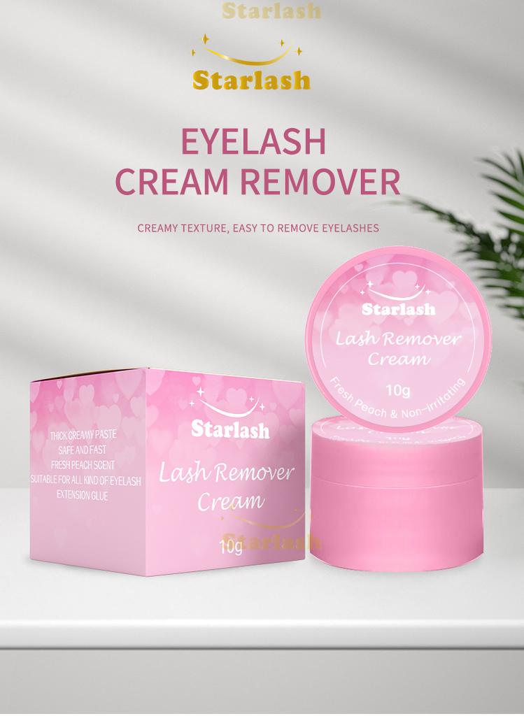 No Irritation Lash Extension Jelly Remover Customize Scent Package Fast Safe Removal Natural Lash Extension Glue Cream Remover