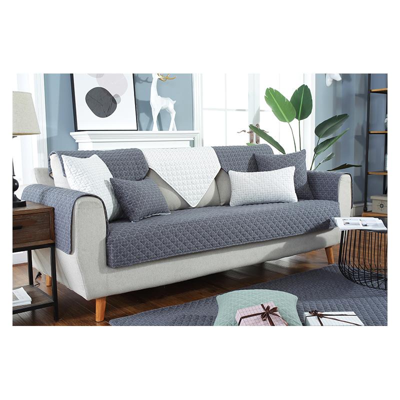 Baumwolle Sofa Abdeckung Handtuch Schonbezug Nordic Plaid Sofa Nicht-Slip Couch Abdeckung Ecke Handtuch Sofa Matten Für Wohnzimmer 1 stück