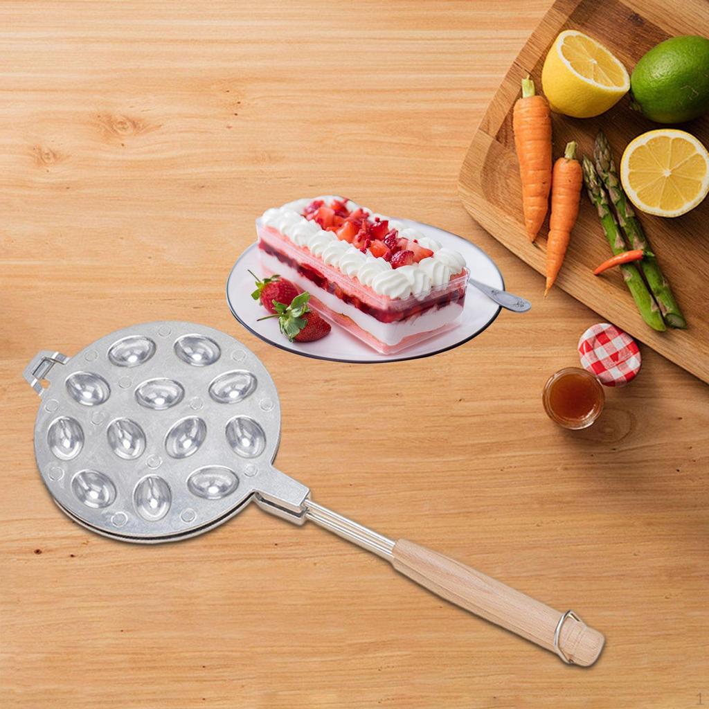 Nuss-Keks-Maker zum Backen von walnussförmigen Leckereien