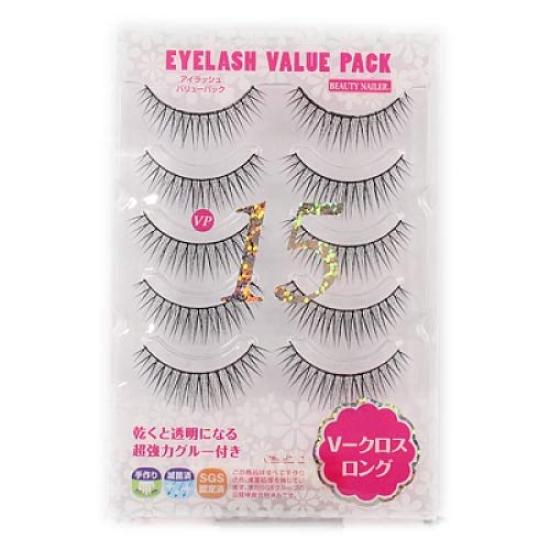 

Muraki Beauty Nailer Eyelash Value Pack Long VP-15 V-Cross