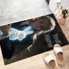 Hogwarts Design Area Rug Personalized Name- Non-Slip, Soft & Cozy Floor Mat for Living Room, Office - Indoor/Outdoor Carpet