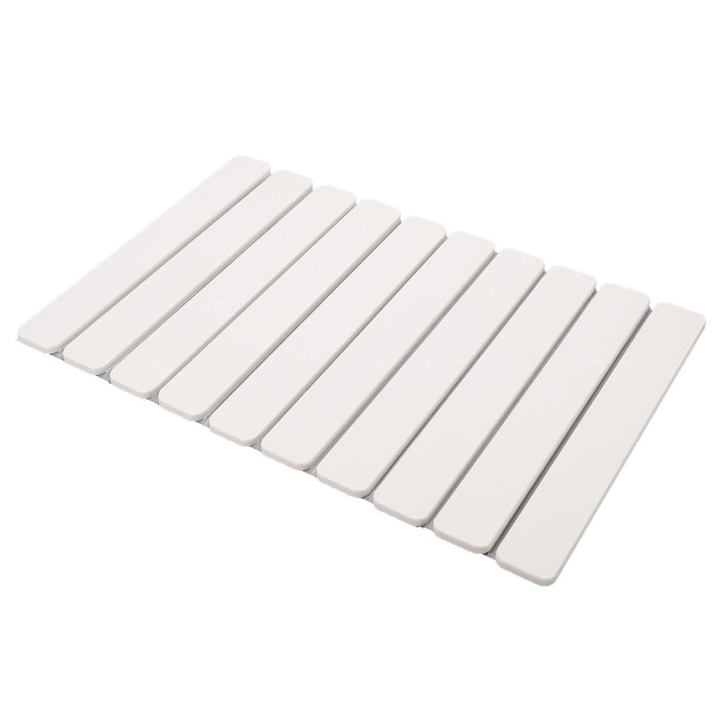 Stone Dish Drying Mat for Kitchen Counter Diatomaceous Earth Folding Water Absorbing Multi Purpose Dish Drying Pad