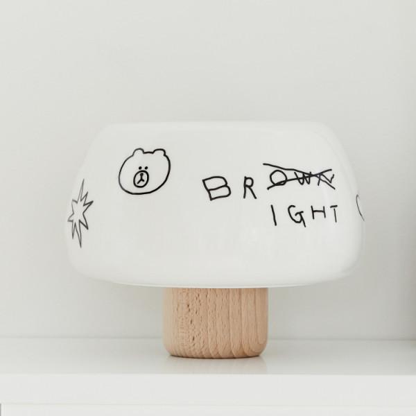 

Керамические светодиодные грибные светильники Line Friends или Peace Square