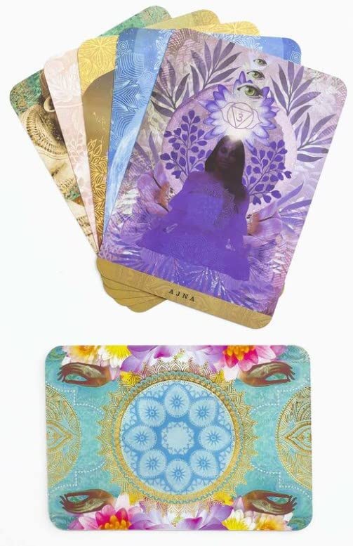 Kancharo Oracle Card Tarot Card Reading Path Oracle Deck Luxury Storage A Yogic Path Oracle Deck and Guidebook Box Includes Japanese Oracle Card Basic