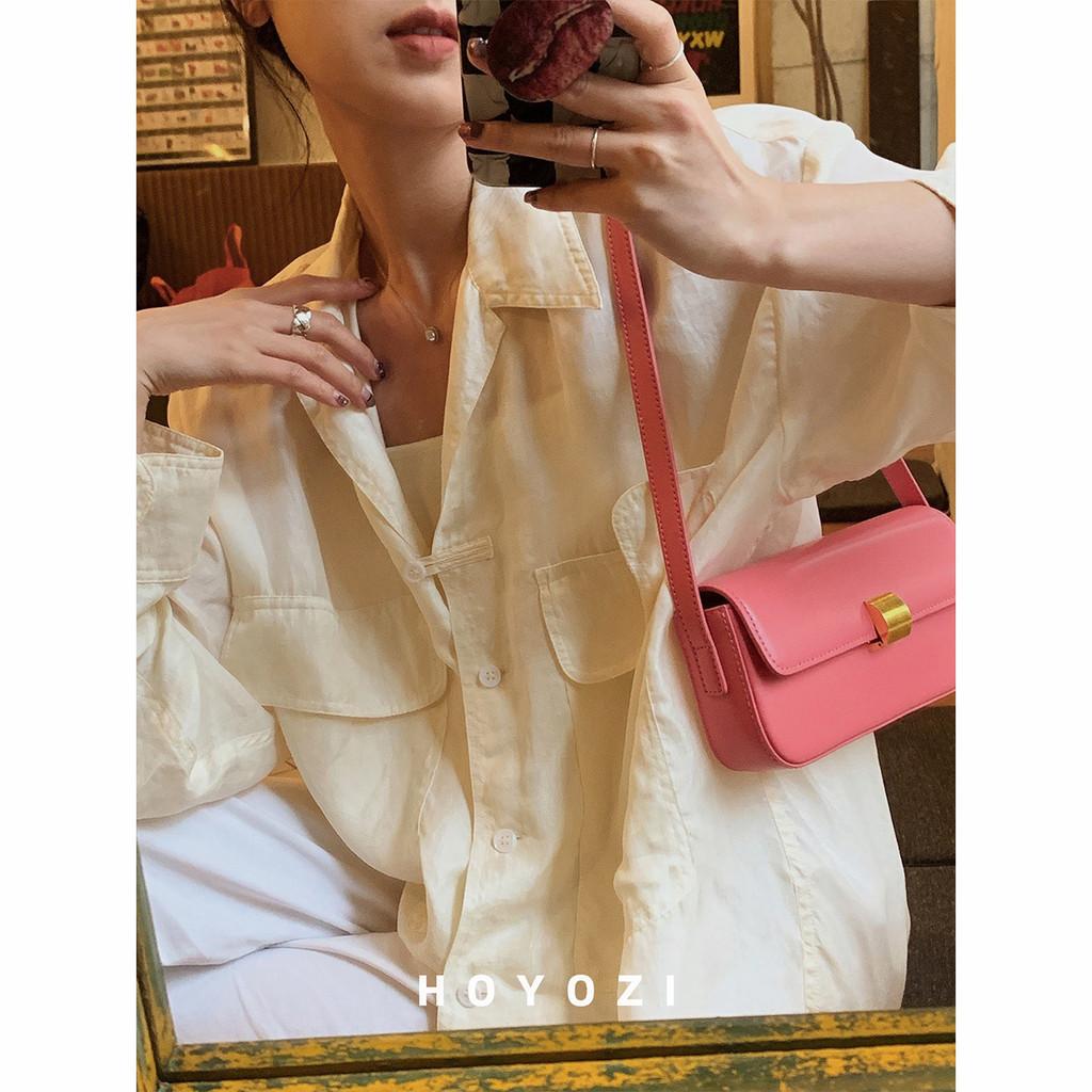 IELGY Женская розовая сумка подмышкой — фото 3