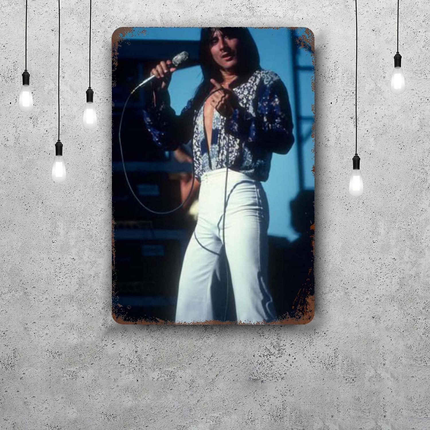 

Steve Perry Funny Bar Metal Sign Retro Plaque Vintage Sign Alcohol Drinker Pub Club Man Cave Kitchen Wall Decoration 20x30cm（7.8x11.8inch）