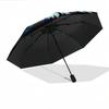 Automatic Folding Umbrella with Large Rose Design - Automatic Open/Close,Automatic Collapsible Umbrella,Portable Outdoor Acc