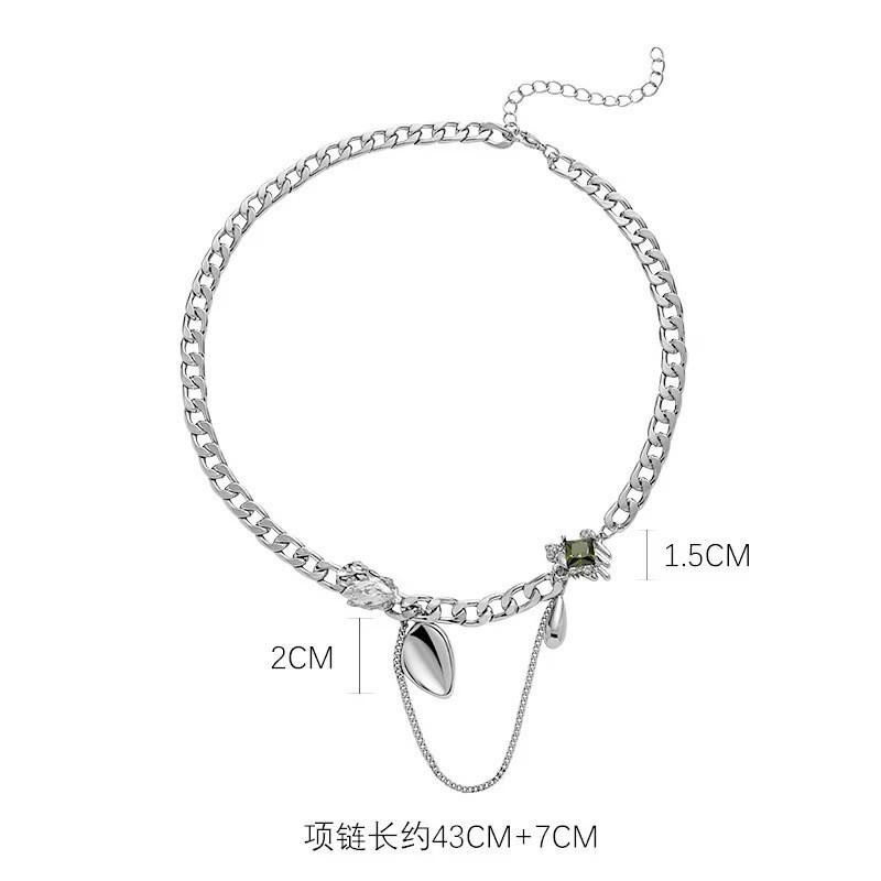 Irregular necklace temperament collarbone chain cold wind personality fashion item jewelry wholesale