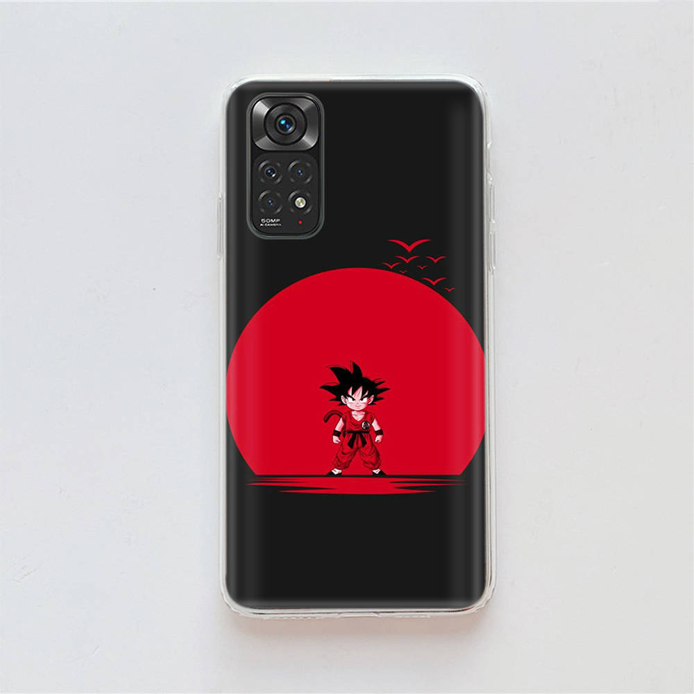 DT41 Dragon Ball Super Hülle für Samsung A04 A14 A23 A34 A54 M23 M33 M52 M53 Realme 10 9 C30S C35 C55 VIVO Y02S Y21 Y33S Y51 X80 Pro Klare Abdeckung