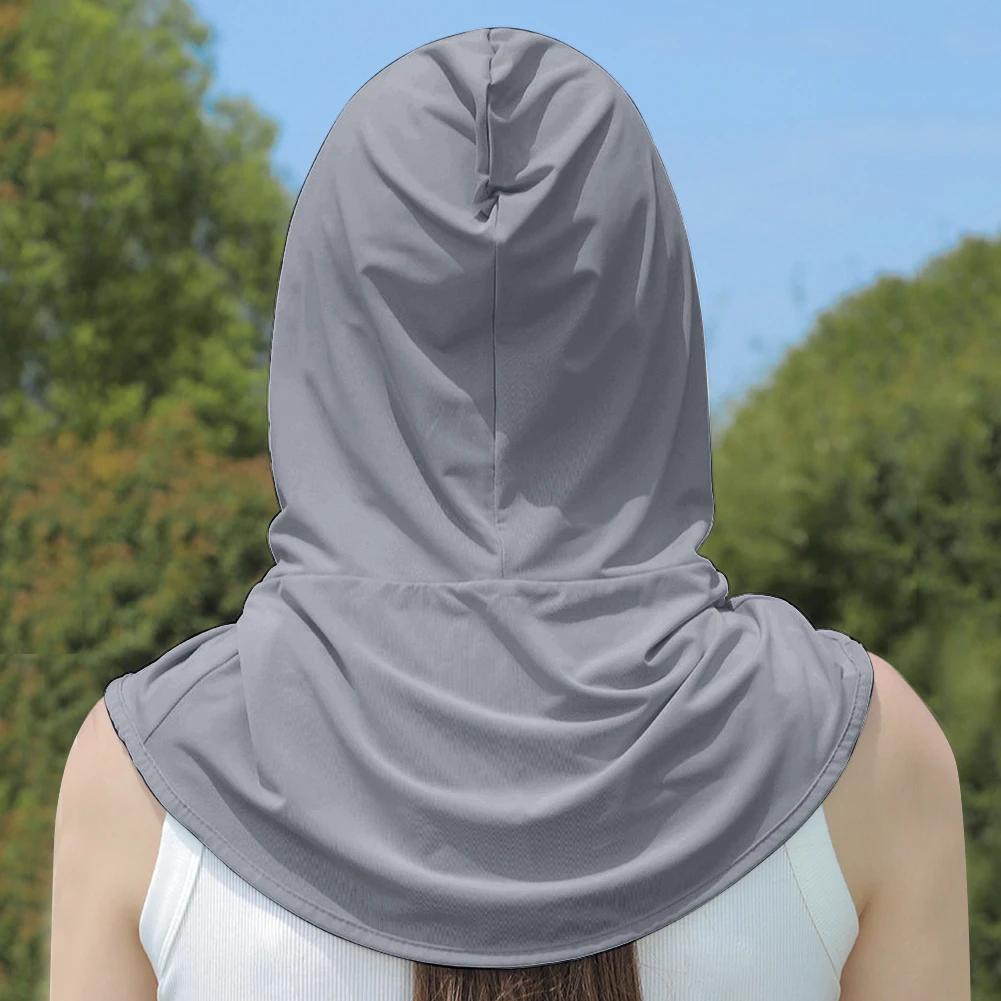 Summer Cycling Mask UV Sun Protection Ice Silk Mask Bike Balaclava Hat Bicycle Scarf Breathable Sport Motorcycle Hooded Mask