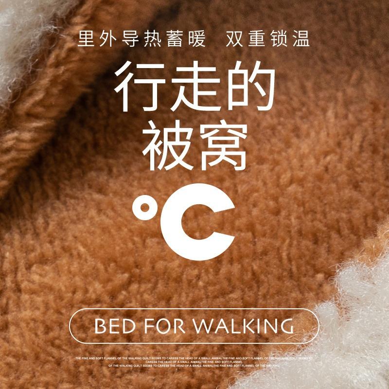 Cotton slippers women's autumn and winter new home indoor warm non-slip soft sole plush couple cotton shoes men
