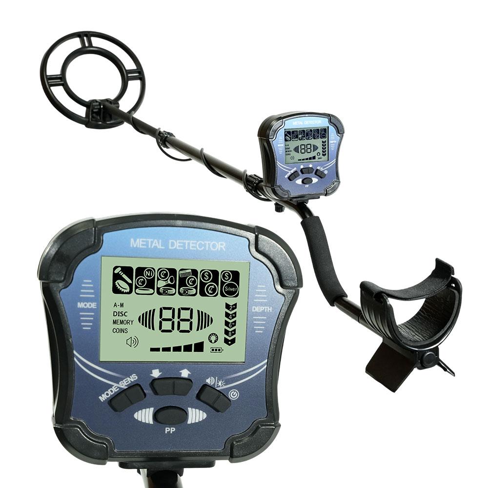 

MD8040 Advanced Metal Detector LCD Display Underground Depth Scanner Sensitivity Adjustable Detector for Coin Jewelry Hunting