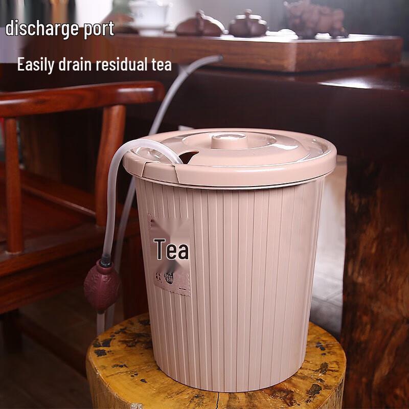 MENGTING Tea Dregs & Wastewater Drainage Bucket