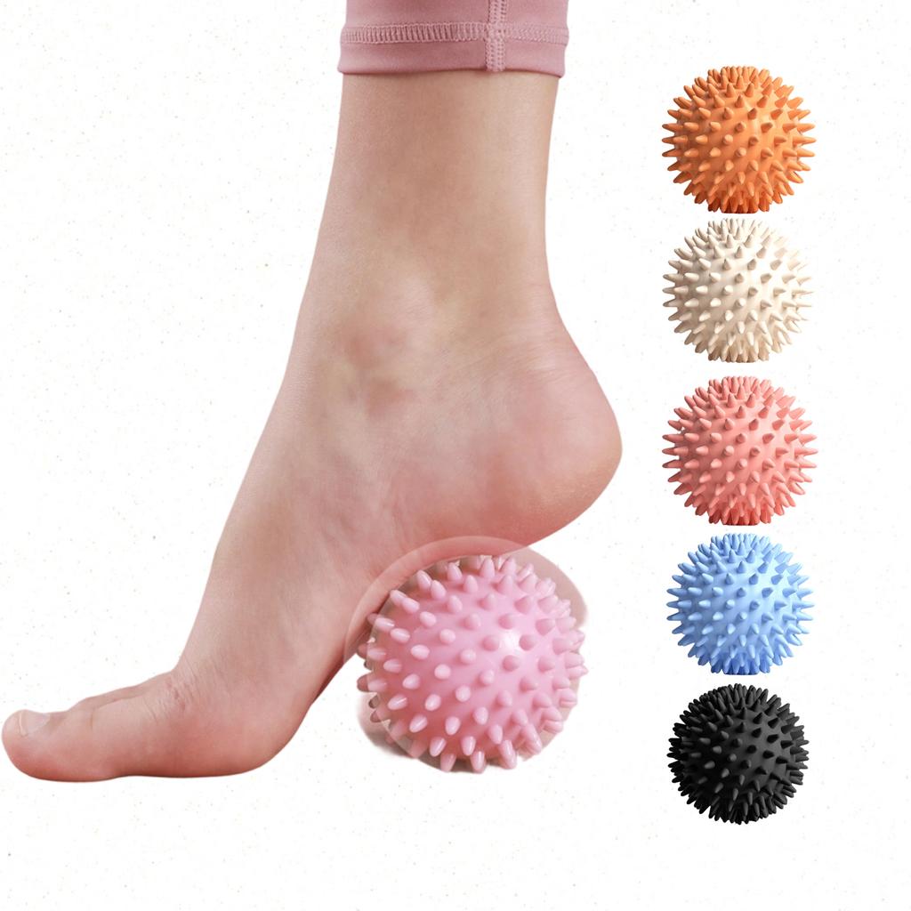 6CM Spiky Sport Massage Ball - Durable Myofascial Release Massager for Deep Tissue Trigger Point Muscle Recovery Pain Relief