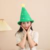 Portable Holiday Christmas Tree Costume Hat with Festival Ornament Comfort Fits for Parties Supplies Home Accessory