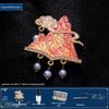 Mother-of-Pearl Hairpin Craft Kit: Brooch & Hairpin Shell Fragments - Perfect Mother’s Day Gift