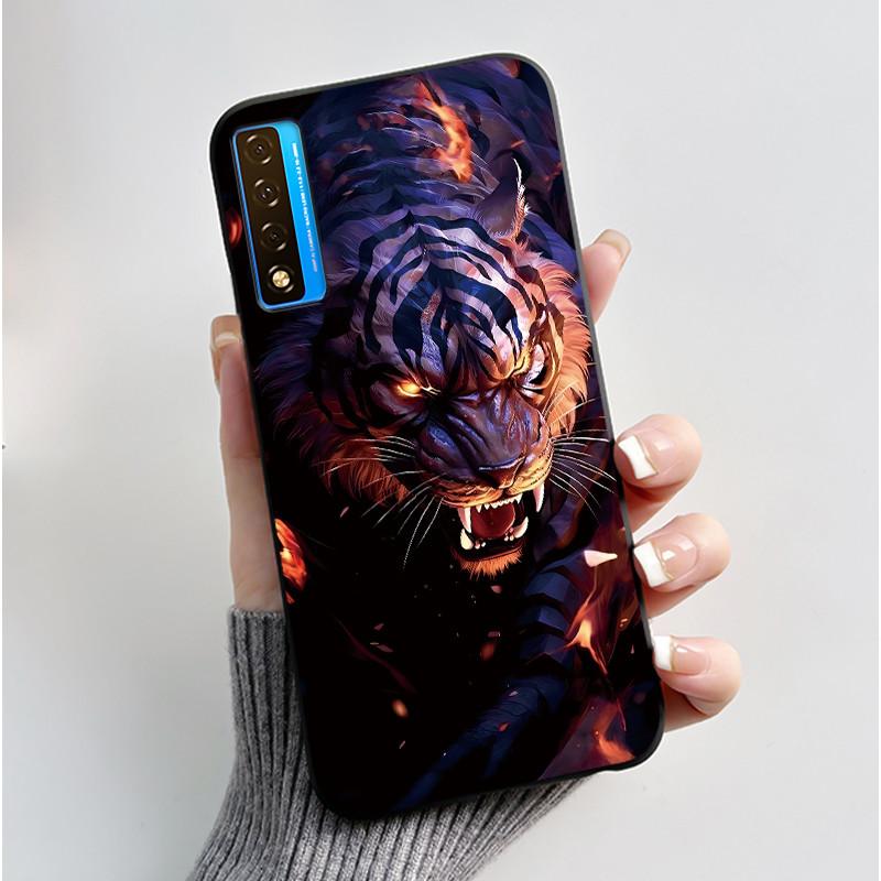 Case For TCL 20S 20L 20L+ 20 Pro 5G Luxury Cute Love Rabbit Funny Black Soft Silicone Phone Case For TCL20 20Pro 5G Back Cover