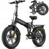 Bicicletă electrică pliabilă ENGWE EP-2 Boost, motor 250W, baterie 48V 13AH, viteză maximă 25km/h, autonomie 120km, anvelope 20*4.0 inch