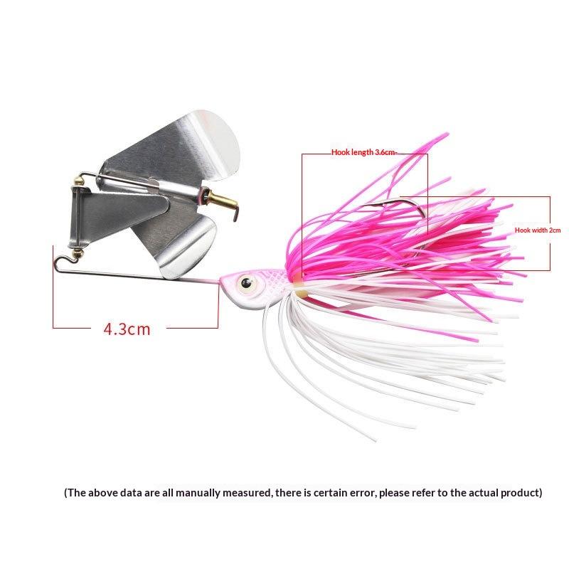 Spinnerbait Bass Jig Weedless Fishing Lures Buzzbait Chatterbaits Baits Artificial Wobbler For Pike Walleye Bass Pike
