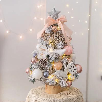 Christmas Tree with Lights Christmas Tree Desktop Tree Small Package Christmas Tree Christmas Decoration Products