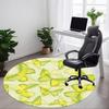 1pc Butterfly Pattern Chair Carpet for Office - Durable, Ideal for Chair Mats, Stylish & Functional Decorative Rug Yy260203073