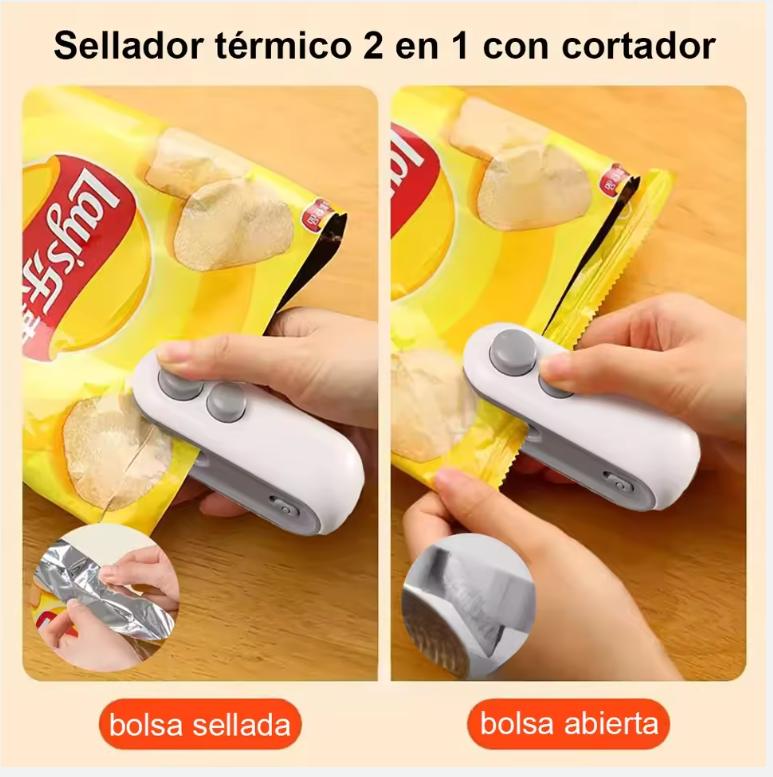 Xiaomi Mini Heat Bag Sealing Food Packaging Heat Sealer Machine Package Sealer Bags Plastic Food Sealer Clip Bag Handheld Sealer