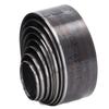 8-teiliges Set Lederschneidstanzen (25 mm bis 60 mm Durchmesser), aus Kohlenstoffstahl, verformungsbeständig, rund und hohl.
