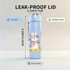 1PC Wizard Easter Bunny 750ml Color Plastic Sports Water Bottle Leakproof Flip Straw Lid Suitable for Sports Office Home Use