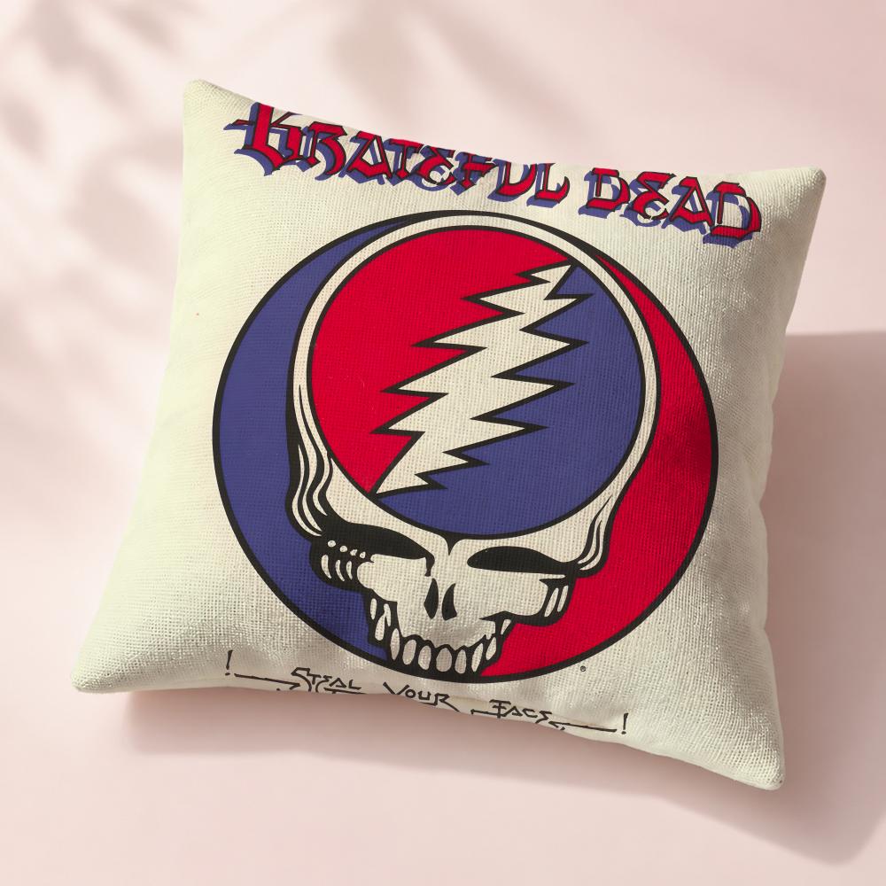 Street ggGrateful DeaD Cushion Cover Premium Reversible Pillow Cover In Dual Comfort Decor for Home Car
