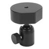 Satellite Tripod Mount Adapter Set Aluminum Alloy Ball Head and Mount Tripod Adapters for Mini Black