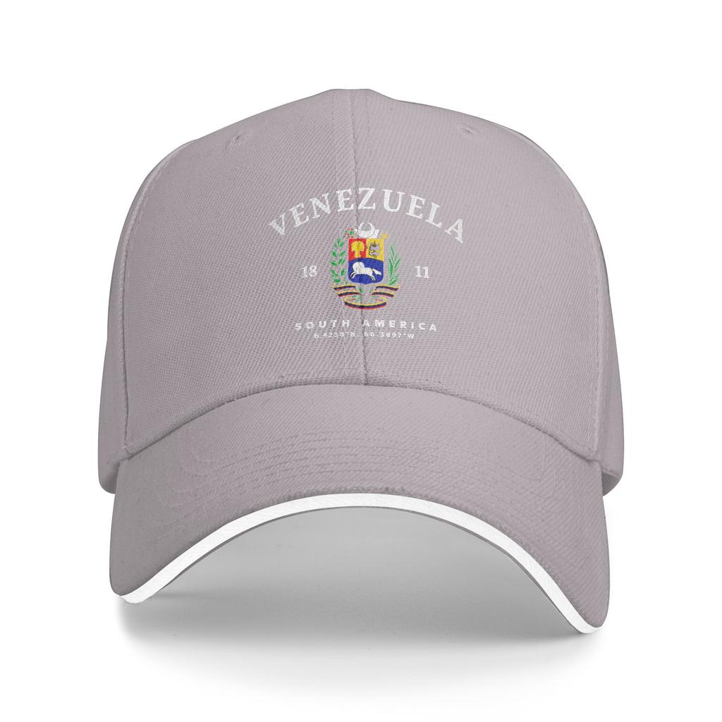 Venezuela Baseballmütze Kpop Rock Verstellbar Hip Hop Hüte Paar Damen Eng Anliegend Retro Benutzerdefiniert DIY Baseballkappen