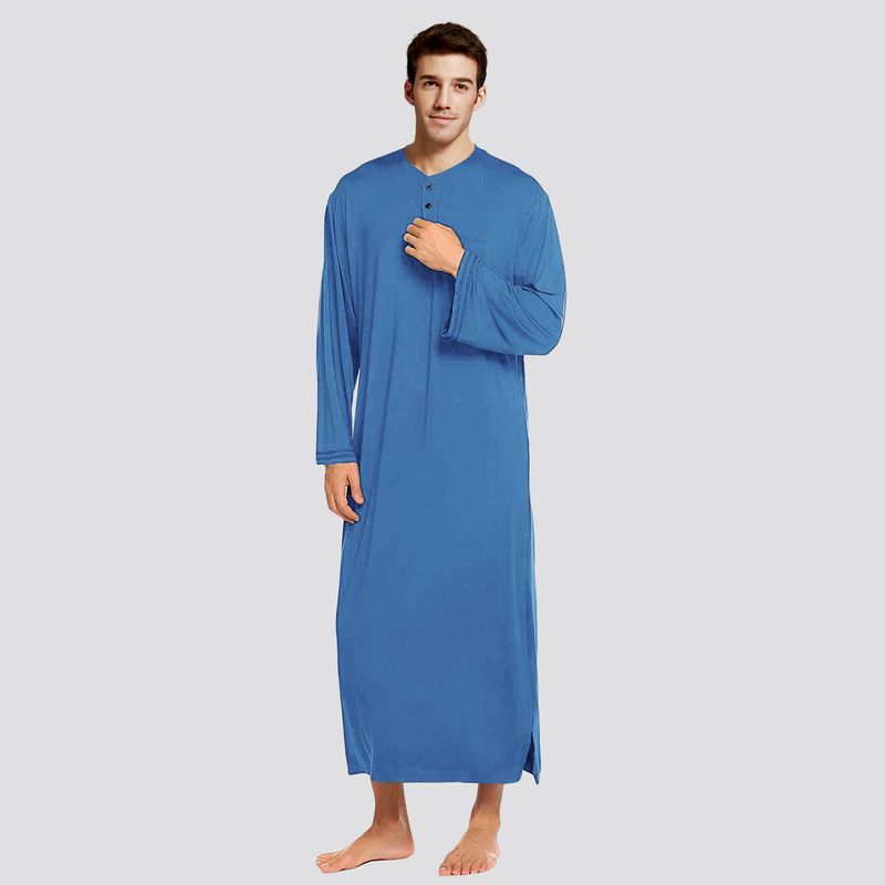 Modal High-Density Smooth Cotton One-Piece Men's Pajamas