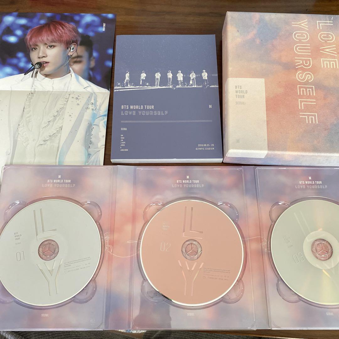 

[ВЖИВАНИЙ] BTS WORLD TOUR LOVEYOURSELF SEOUL DVD