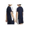Nike Dri-FIT Academy 23 Logo Color Block Crew Neck Sports T-Shirt Kids Tops Navy-Blue DX5482-451