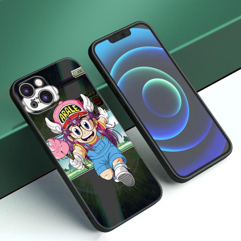 

Чехол для телефона Dr Slump Arale Anime для Apple iPhone 12 13 Mini 11 14 15 Pro Max 7 8 Plus X XR XS SE 2020 2022 черный силиконовый чехол iPhone 14