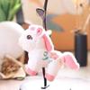 Hanging Decor Plush Pony Keychain Stuffed Animal Pony Pendant Cute Horse Plush Doll  Bag Charm