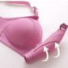 Large Size Full Cup Beautiful Back Adjustable Mother's Underwear Side Anti-sagging No-wire Bra