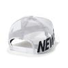 [New Era] New Era Mesh Cap 9FORTY A-Frame Trucker 14666211 NER32C6449 WhiteBlack Essential ONSPOTZ Exclusive Men's Women's Hat 940 SpringSummer