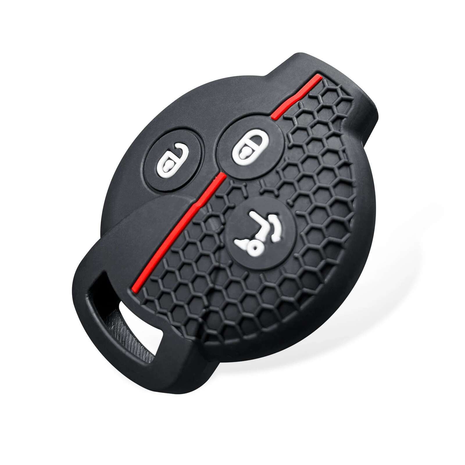 

Soft Silicone Smart Key Caps For Mercedes Benz Coupe Fortwo 451 Forfour SMART City Roadster Cabrio Key Holder Case